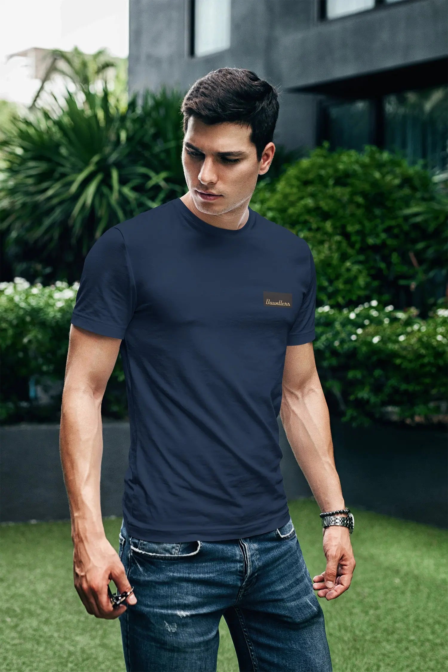 Dauntless Casualwear Visions T-shirt Navy